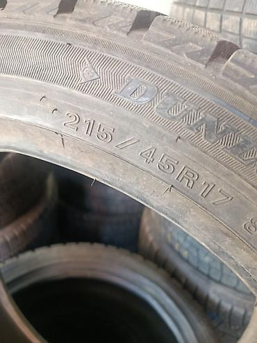 зимние шины 215 45 r17: Шины 215 / 45 / R 17, Зима, Б/у, Комплект, Легковые, Япония, Dunlop — 2