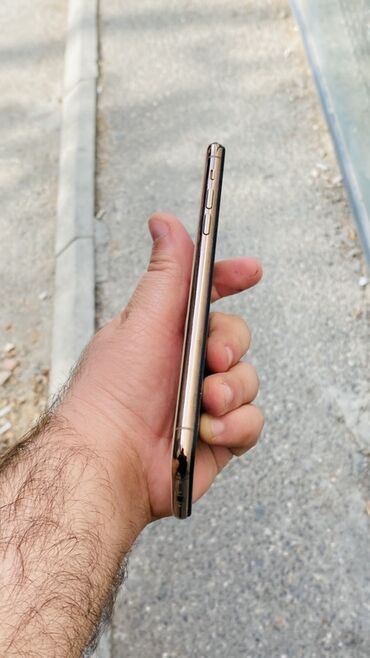 Apple iPhone: IPhone Xs Max, Qızılı, Face ID — 10