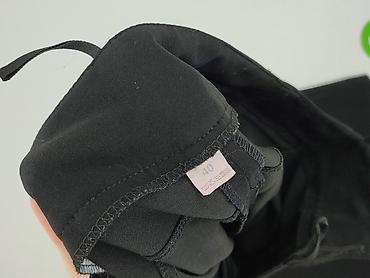 trousers: Spodnie materiałowe damskie, rozmiar L — 4