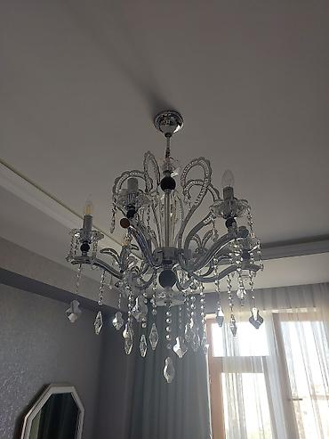 lyustur: Çılçıraq, 5 lampa, Xrustal — 3