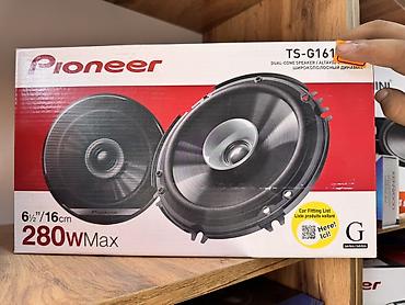 Акустика для автомобиля Pioneer TS-G161 — широкополосные динамики с at lalafo.kg Акустика для автомобиля Pioneer TS-G161 — широкополосные динамики с