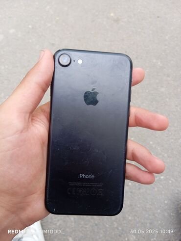 Elektronika: IPhone 7, 32 GB, Qara