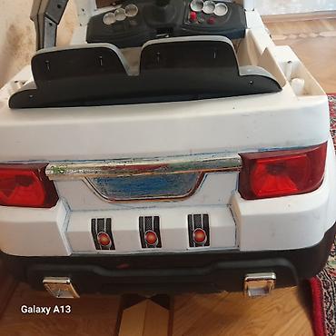 Детские электрокары: Uşaq üçün elektrikli maşın – ağ rəng, SUV üslubunda kuzov — 5