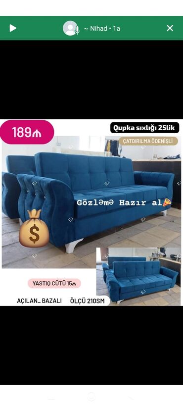 Divan və masa dəstləri: Divan, Yeni, Açılan, Bazalı lalafo.az -da Divan və masa dəstləri: Divan, Yeni, Açılan, Bazalı