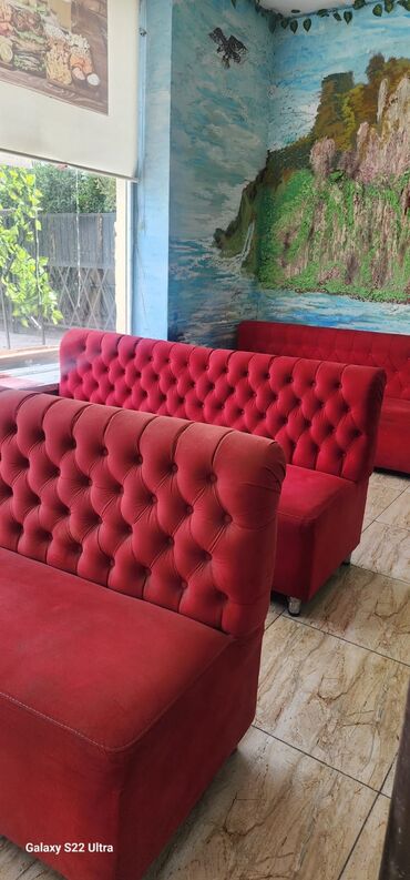 Tibbi avadanlıq: Restoran ucun divanlar 5 eded Qiymet_60_azn.(1) Unvan_Badamdar