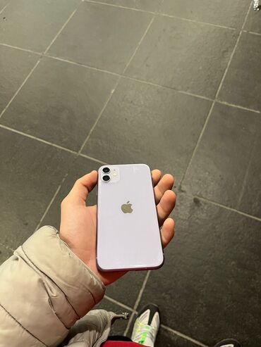 Apple iPhone: IPhone 11, 128 ГБ, Deep Purple, Гарантия, Беспроводная зарядка, Face ID