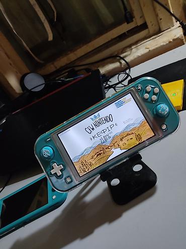 Видеоигры и приставки: Nintendo switch lite чипованный(прошитый) внутренняя память 33гб+64гб — 1