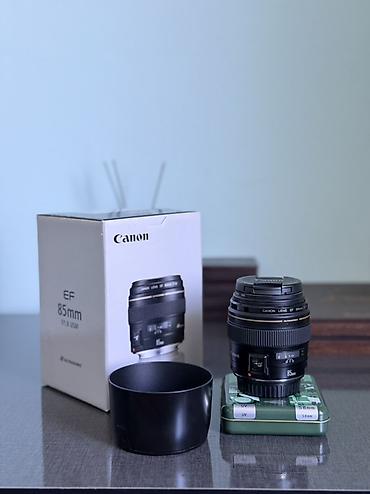 мета 3 очки: Объектив Canon EF 85mm f/1.8 USM - Байонет: Canon EF (подходит для — 1