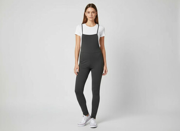 new yorker kombinezon czarny damski: Fashion Nova, Women`s overall, size L