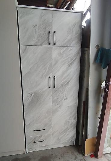 Шкафы для одежды: Шкаф для одежды, Новый, Прямой, ЛДСП — 3