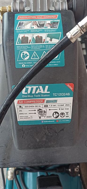 islənmis kompressor: Compressor firma total. istifadə olunmayıb yenidi. münasib qiymətə — 5
