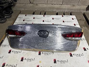 sonata ef: Крышка багажника Hyundai, 2018 г., Б/у, Оригинал — 1