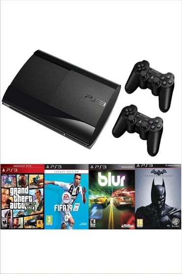 ps3 islenmis: PlayStation 3 Slim və Super slim modelləri İstənilən yaddaşda