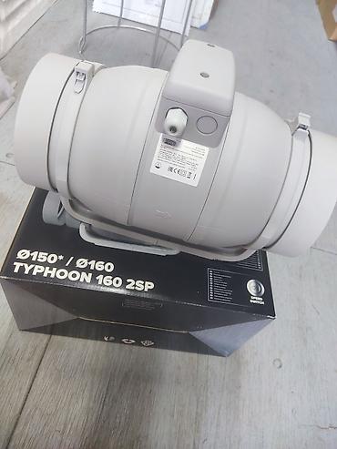 турбо вентилятор: Канальный вентилятор TYPHOON 150 2SP - Серия: TYPHOON - Модель: 160 — 1