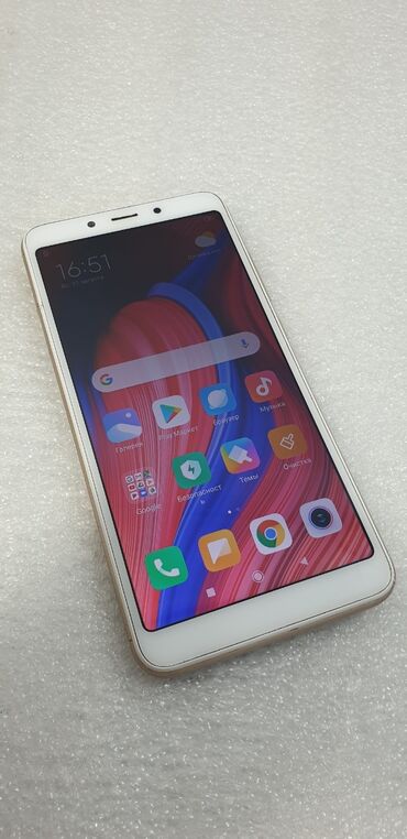 батарейка xiaomi redmi 4x: Redmi, Redmi 6A, Колдонулган, 16 ГБ, түсү - Алтын, 2 SIM