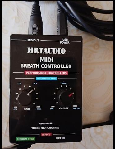 куплю пианино бу: Tecili satiram 300 Azn MRTaudio MIDI Breath Controller – nəfəsə — 1
