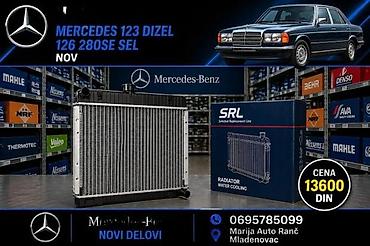 Car Heating, Cooling & Ventilation: MERCEDES 123 CREVO HLADNJAKA CEP HLADNJAK | Crevo hladnjaka mercedes — 4