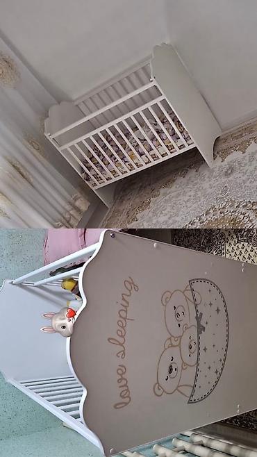 pettee bear: Детская кроватка-люлька для новорождённых матрас ортопедический - — 1