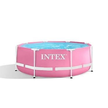 dormeo jastucnice: Intex bazen Pink Metal Frame 244×76 cm (šifra: 28290-90) - Okrugli — 1