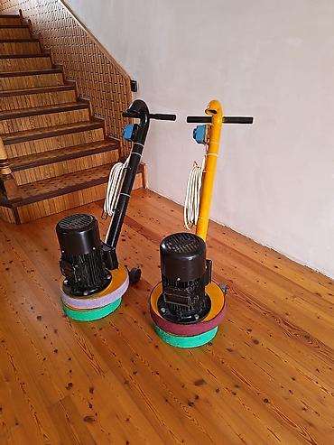 Шлифмашины для паркета: Pol və parket yonan aparat satılır. tam zavod. 220kv — 2