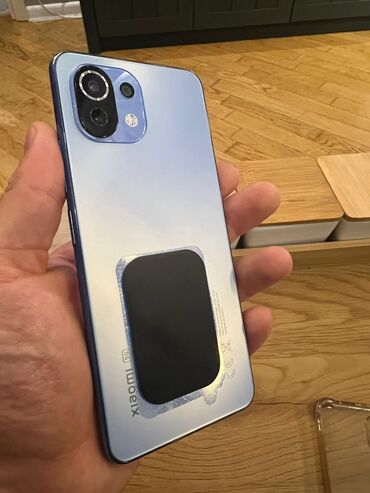 mi a2 lite ekran qiymeti: Xiaomi 11 Lite, 128 GB, rəng - Mavi, 
 Sensor, Barmaq izi, İki sim kartlı