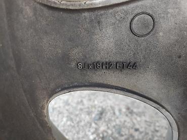 Диски: Диски R 18 Mercedes-Benz, Комплект, отверстий - 5, Б/у — 8