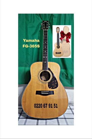 Гитары: Yamaha FG-365S + гиталеле в подарок! Тел (220)(679151) Ямаха 1979 at lalafo.kg Гитары: Yamaha FG-365S + гиталеле в подарок! Тел (220)(679151) Ямаха 1979