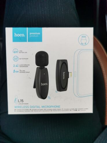 Микрофоны: Новый Беспроводные (Bluetooth), Проводные Микрофон Hoco, Бесплатная доставка