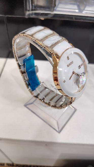 meta eynək: RADO saatları – ağ keramik korpus və qolbaqla zərif dizayn Rolex — 6