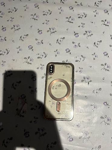 Şəffaf MagSafe uyğun telefon örtüyü - Model uyğunluğu: iPhone X / XS