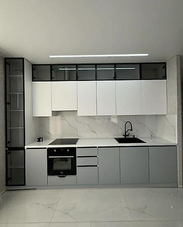 Кухонные гарнитуры: Кухни на заказ под ваш интерьер - Современные линейные гарнитуры с — 1