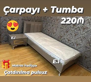 tek kravat: Təknəfərlik çarpayı, Tumba, Yeni — 1