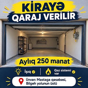 zabrat kiraye: Kirayə qaraj Məkan: -Maştağa Bilgeh yolu, Maştağa qəsəbəsi, Bilgəh — 1