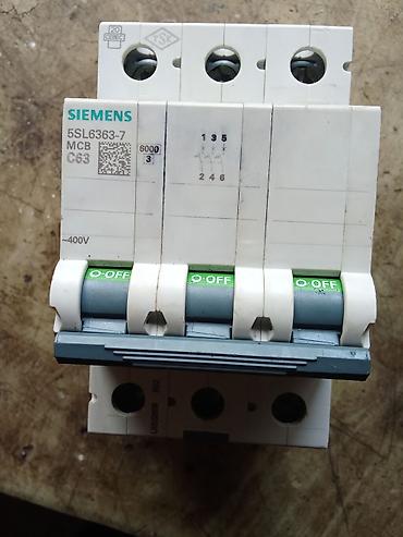 avtomat: Siemens Elektrik avtomat, 3 faza — 1