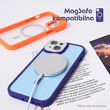 kozmeticka lupa: Maska Magsafe shining za iPhone 15 6.1 svetlo plava. Uz brzu dostavu i — 2