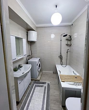 flat osh: 3 комнаты, Золотой квадрат Агентство недвижимости, Семейным, от 6 месяцев, С мебелью полностью — 4