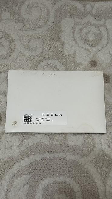 брелок номер машины: Оригинальный новый футляр Tesla ключ-2 карта Цвет: черный, матовый - — 1