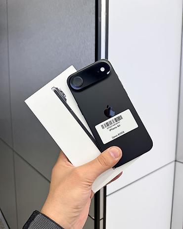 Apple iPhone: IPhone Air, Б/у, 256 ГБ, Black Titanium, Защитное стекло, Чехол, Кабель, В рассрочку, 100 % — 1