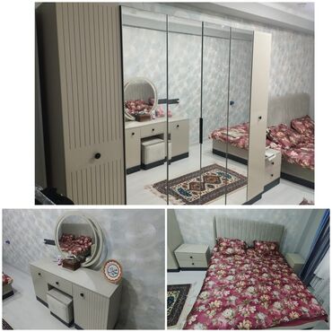 Uşaq və gənc otağı üçün dəstlər: İkinəfərlik çarpayı, Dolab, Termo, 2 tumba, İşlənmiş