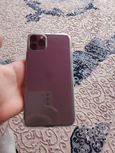 ноутбук цена в бишкеке: IPhone 11 Pro Max, Колдонулган, 256 ГБ, Matte Space Gray, Каптама, 100 %