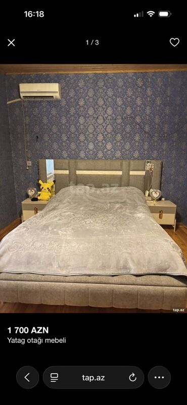 Yataq otağı dəstləri: İkinəfərlik çarpayı — 3