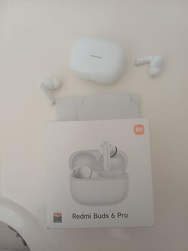 İşlənmiş Simsiz (Bluetooth) Qulaqcıqlar, Xiaomi, rəng - Ağ
