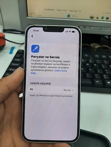 iphone gence: IPhone 13, 128 GB, Gümüşü, Face ID — 7