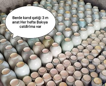 alminum cən: Bərdə kənd qatığı – təbii süd mayası ilə hazırlanır, şüşə bankalarda — 1