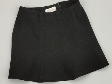 czarne spódnice bawełniana: Spódnica, XS, stan - Zadowalający