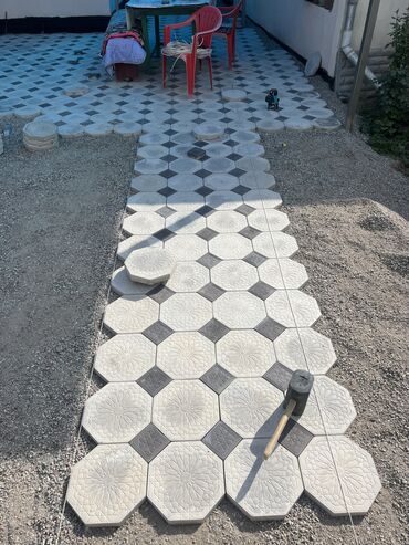 Тротуарная плитка: Тротуарная плитка, Другая модель, Для двора, Новый — 5