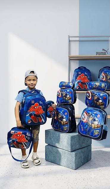 сумка 3 в 1: Школьный набор 3 в 1 для девочек/мальчиков 🎒 АКЦИЯ,АКЦИЯ ✨ В комплект — 6