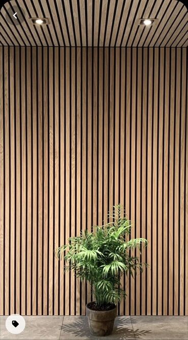 Lambrin: 🔊 Akustik Divar Paneli MDF – Effektiv Səsudma və Estetik Komfort 📐 — 2