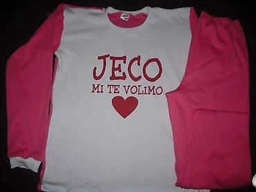 Pidžame: Dec pidzama Vel 2-8 Cena 2100 din Moze kombinacija boja stampe imena — 5