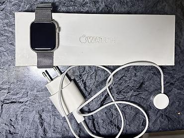 apple watch бу купить: Apple Watch 9 серия 45мм Акб 94% память 64 гб Полный комплект! Торг в — 4
